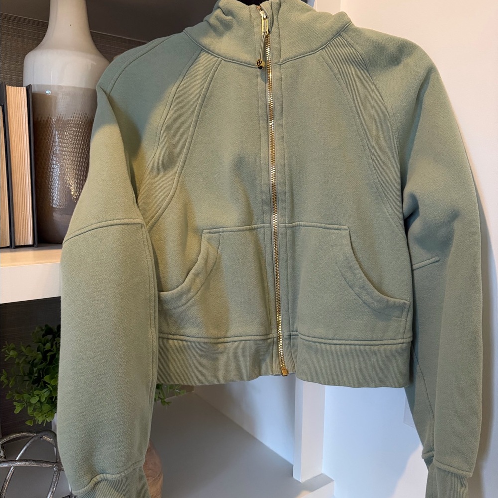lululemon athletica Sage Bomber Jacket with Gold Zipper